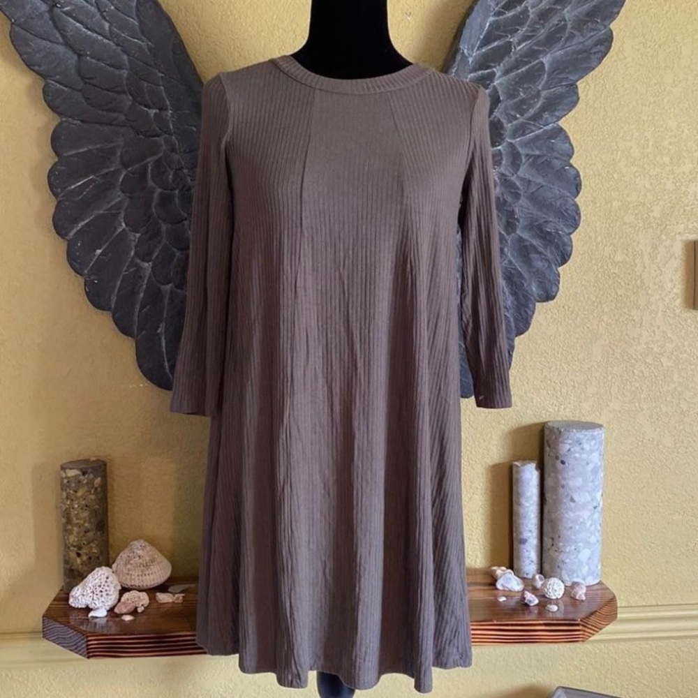 Lush Army Green Dress